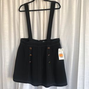 New ZARA Pinafore Skirt